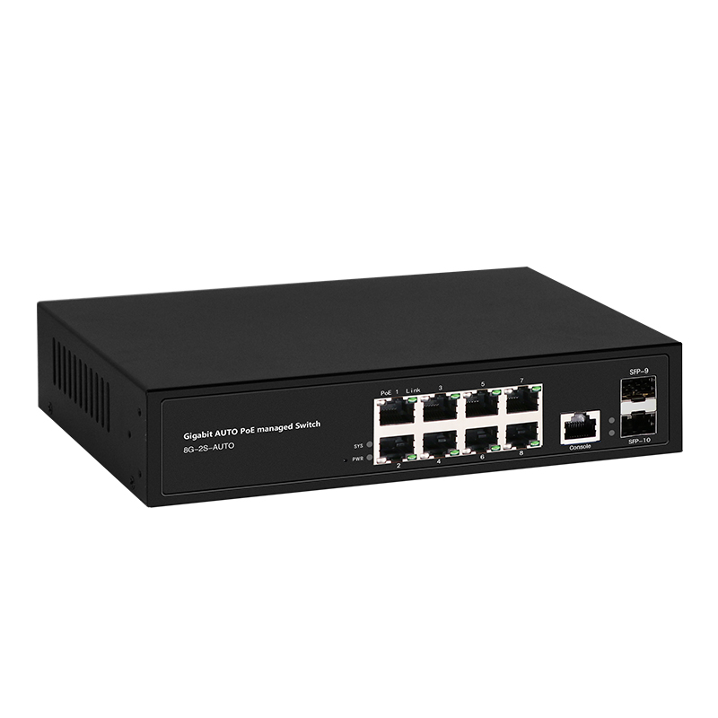 1000 ميغابت في الثانية مُدارة POE Switch Auto لـ 24V 48V