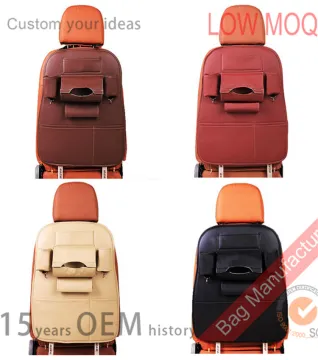 Multifunctional Car Seat Storage leather seat pocket