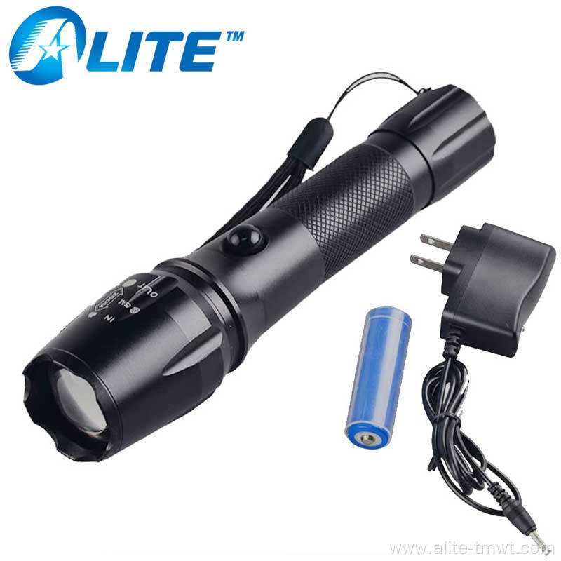 usb rechargeable led flashlight