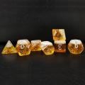 Bescon Complete Polyhedral Dice Set of BEER, RPG 7-Dice Set of Lager