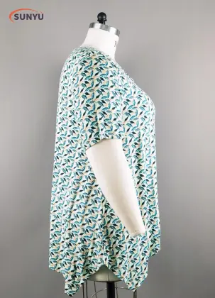 Short sleeve A-line t-shirt