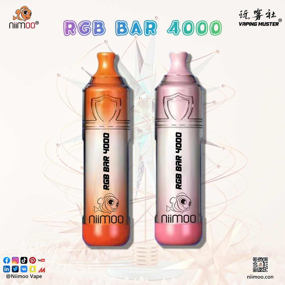 RGB Bar Vape 4000 Electronic Cigarette