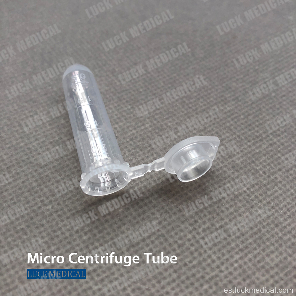 2 ml de tubos de microcentrífuga tornillo de tornillo
