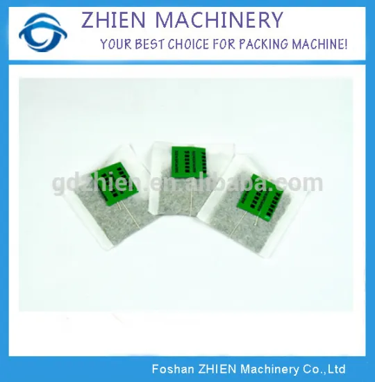ZE-11 Automatic tea bag with string and tag packaging machine