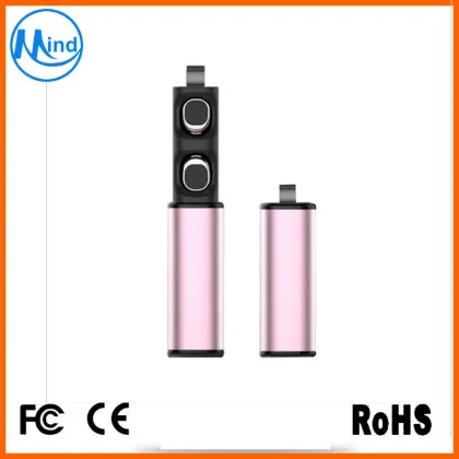 True Twins Wireless Headset Bluetooth V4.1 Double Wireless Earphones Headphones with Charging Case
