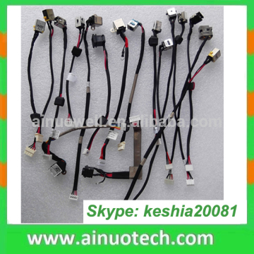 laptop dc jack for HP G4-1017TU G7 G6-2000 DM4-3000 CQ58 power jack connector with cable