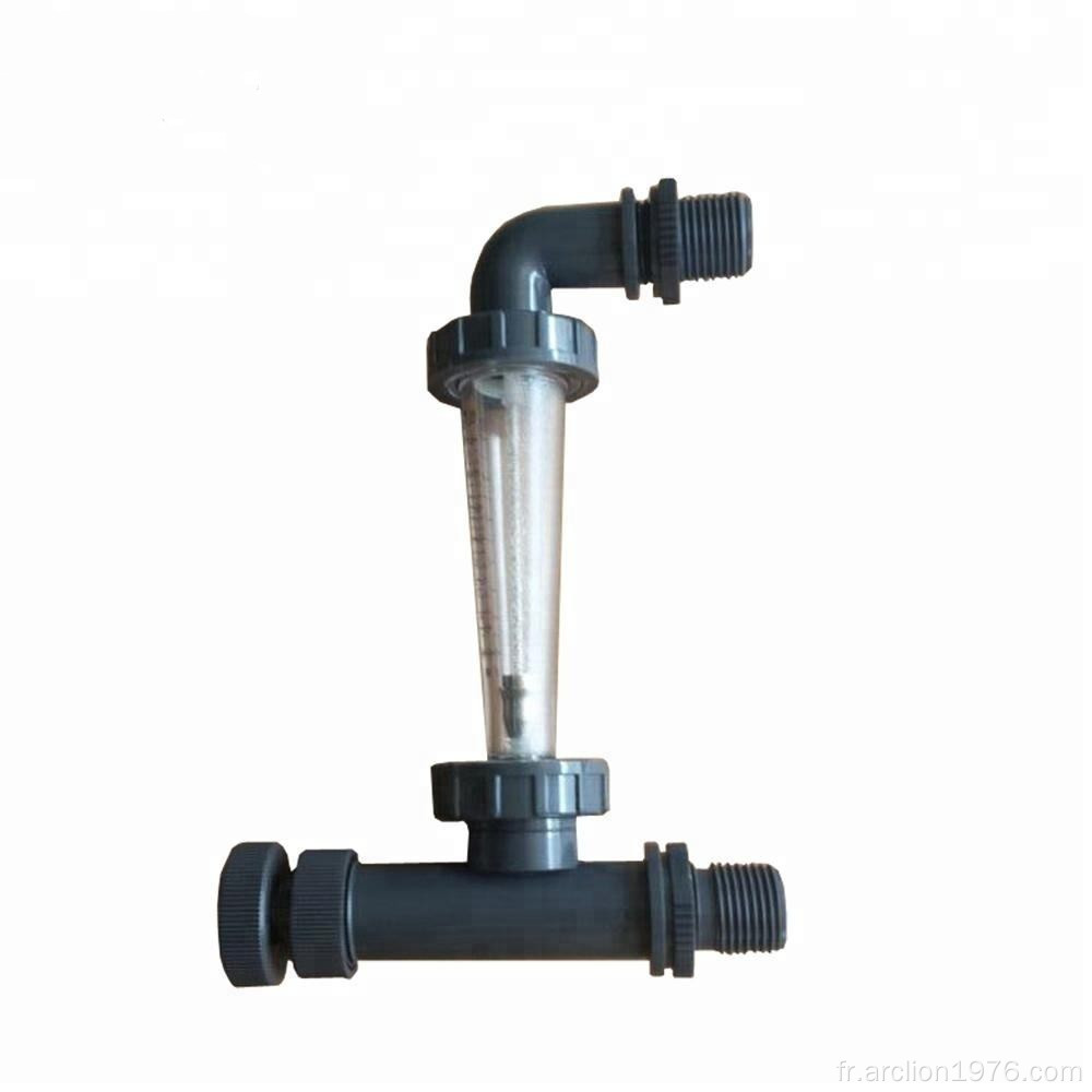 LZS-25 Flowmètre d'eau du tube en plastique pour le traitement de l'eau