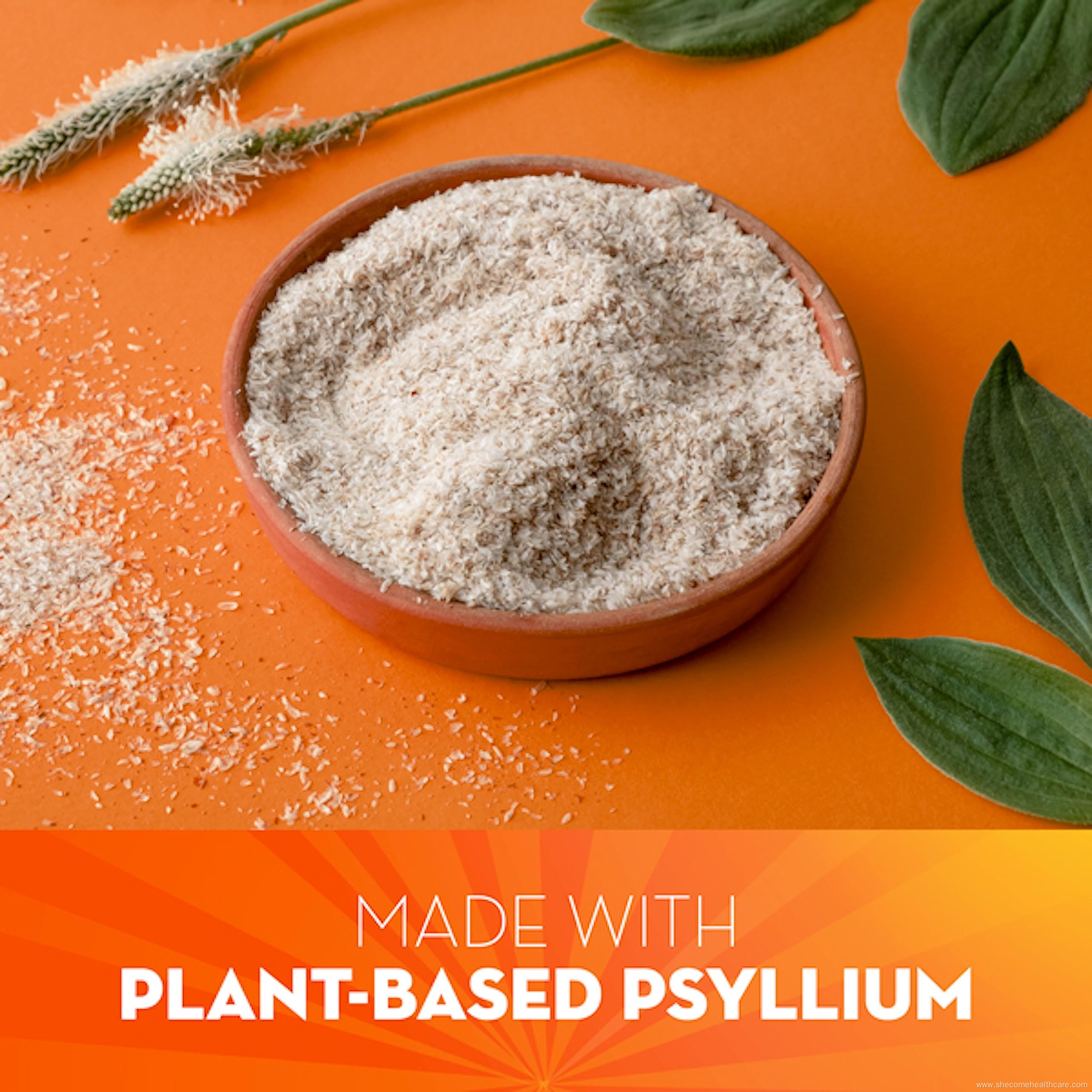 3-in-1 Fiber Capsules Plant Psyllium Husk Fiber Supplement