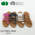 Wanita Terbaru Pu Fashion Flat Sandal