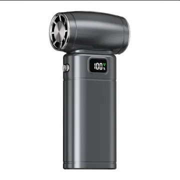 High-Power Handheld Fan with Flash USB Super Strong Airflow 12h Runtime