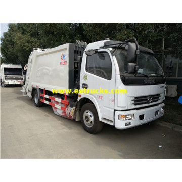 Camions de rebut de 6cbm 6ton Compactor