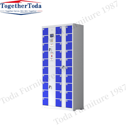 Multifunctional metal smart locker with electronic lock