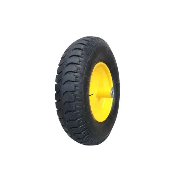 Inflatable 4.00-8 Solid Small Rubber Wheels
