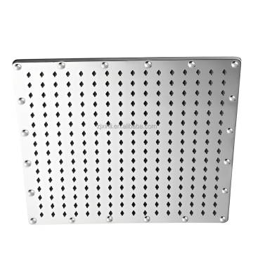 X15648 Brass or Stainless Steel 12 Inch Square Rainfall Shower Head
