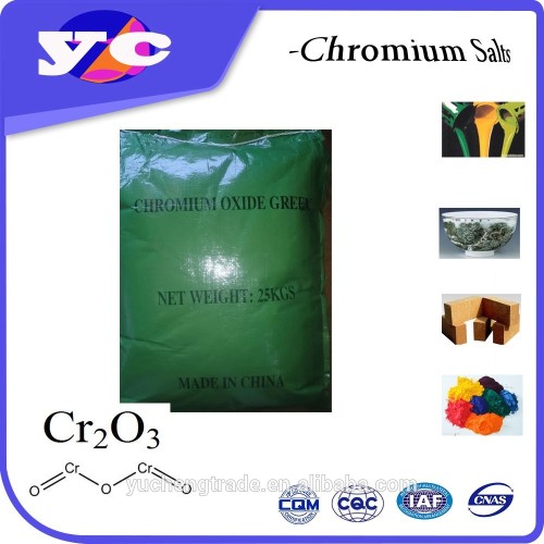 Wholesale pigment chrome oxide green 99 99.3%