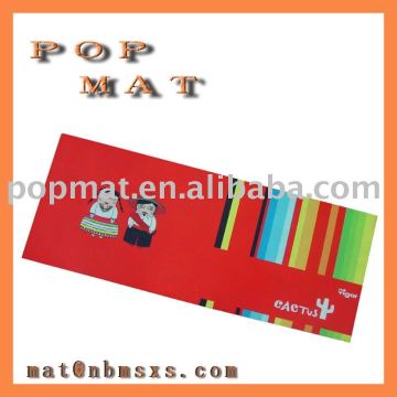 rubber mat, rubber bar mat, nowoven bar mat, printed bar mat