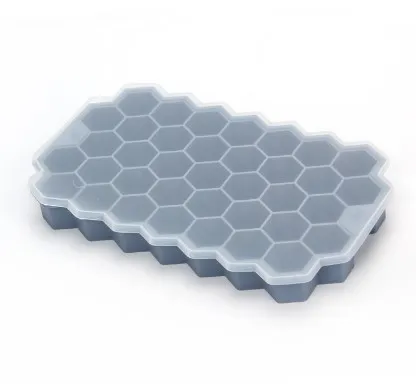 Silicone honeycomb ice grid hole ice mold