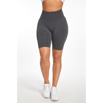 Pulse Cropped Seamless Stretch Knitted Yoga Leggings