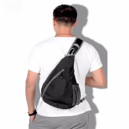 Cheap wholesale foldable shoulder bag men