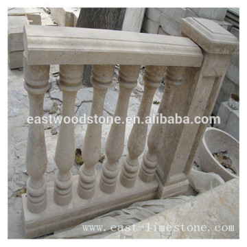 Limeston pillar for house decoration