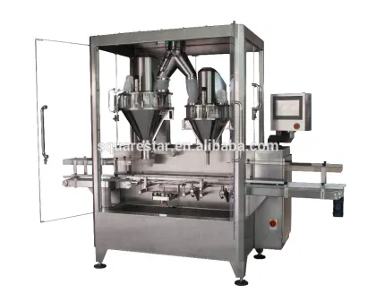OEM automatic ground coffee bottle filling machine