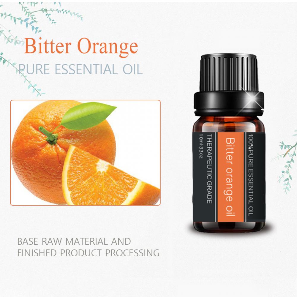 Aceite esencial de naranja amargo natural puro para la aromaterapia