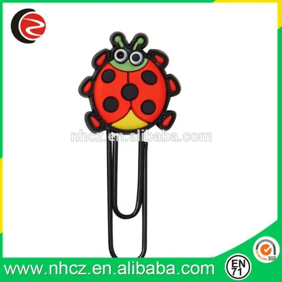Ladybug Soft PVC Bookmark