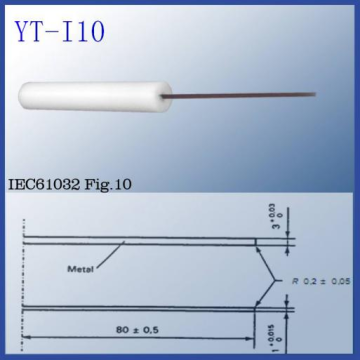 Strumento della sonda di prova IP per socket elettrico IEC61032 GB/T16842-2008 Figura 10