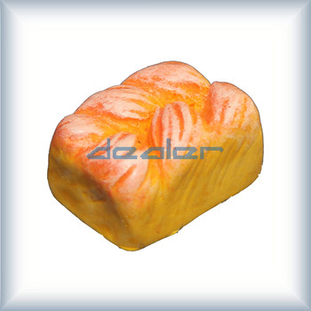 HOT SELL, scale toasted bread model , All kinds of High Quality Fake Snack Model ,Creative Fake Simulation Donuts Model