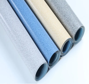 Planchers en PVC personnalisés modernes - Rouleau en plastique pur pour l'Office - 50 mètres carrés