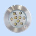 IP68 304SS 6WATT 130*110mm Luz submarina Luz enterrada