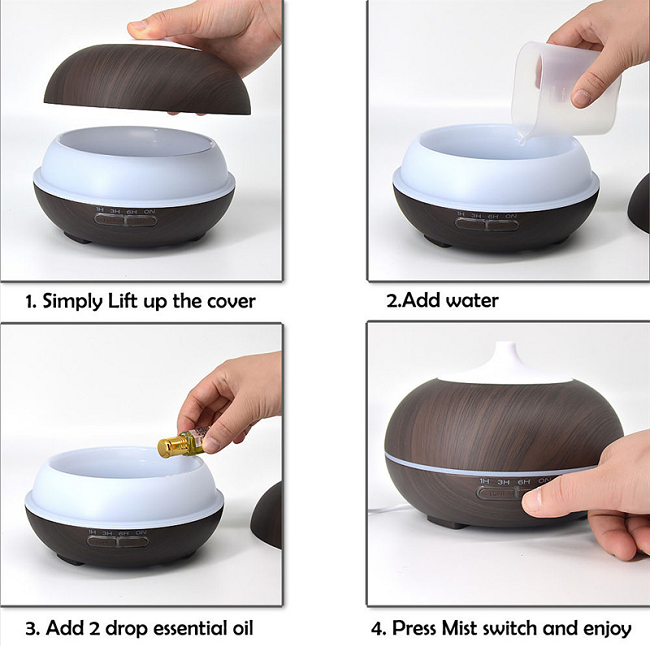 Aroma Diffuser Waterdrop Details 4