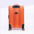 Rolling Expandable 4 wheel carry on PU luggage