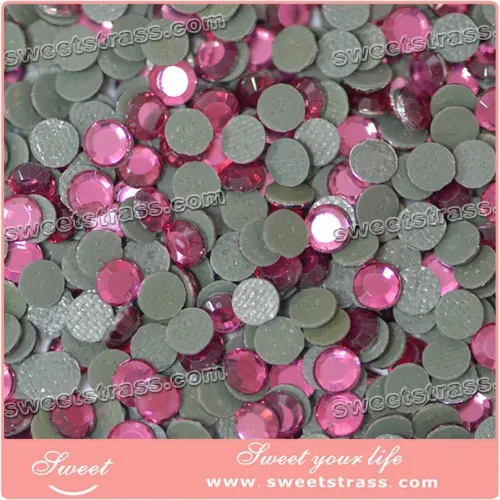 2015 fashion new Korean Wholesale hotfix flatback Glass Stone