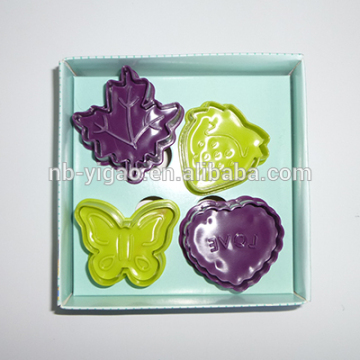 102113 funny shape Silicone Mini Cookie moulds set