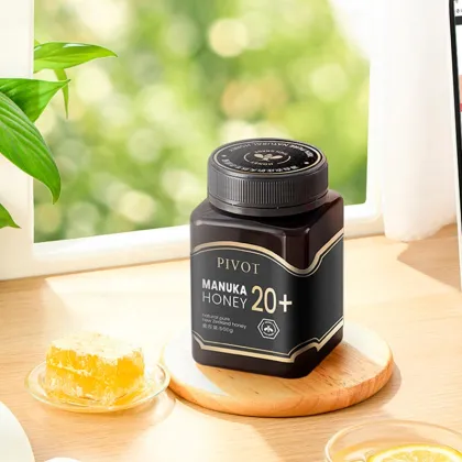 Manufacturer Food Grade PET Square Manuka 100% Natural Honey Jar