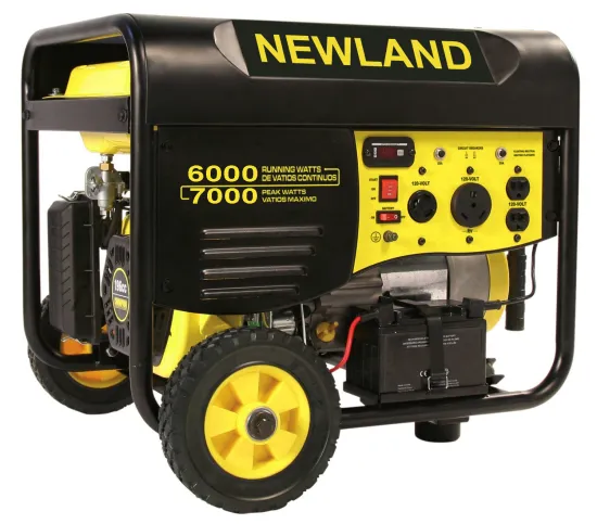 6000 Watts Gasoline Generator for Home - 220V AVR 380V 6kVA Electric Petrol Generador