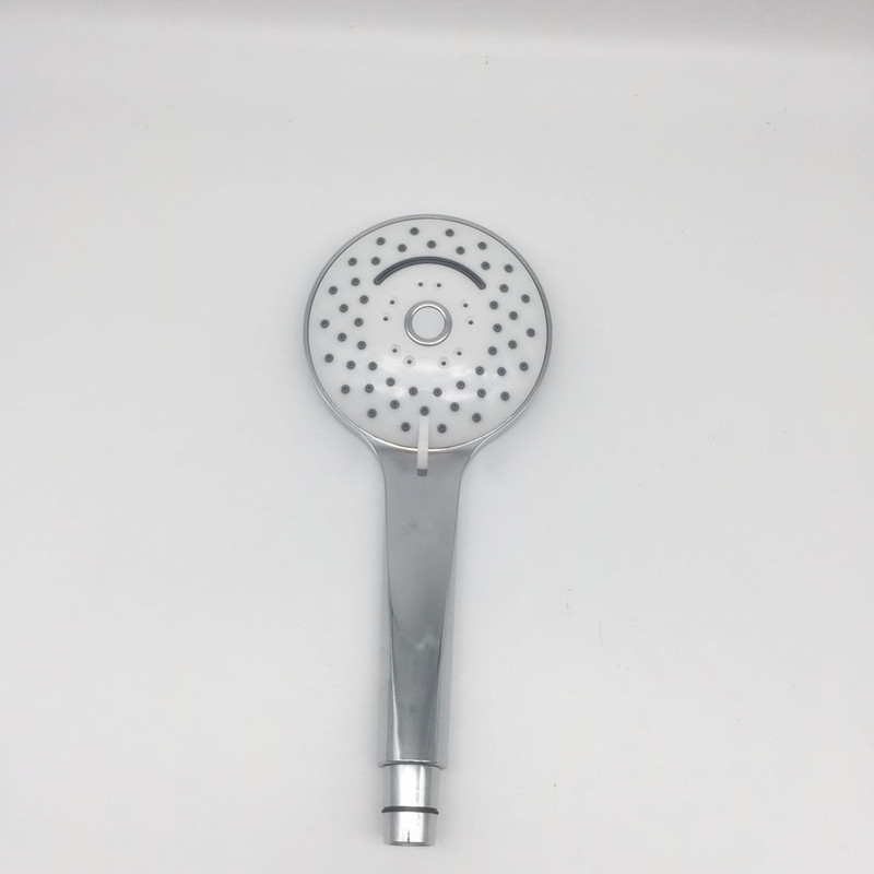Cabeça de chuveiro plástica redonda do banheiro