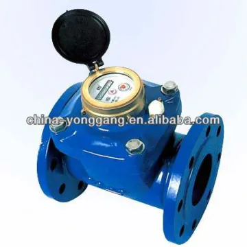 Residential water flow meter