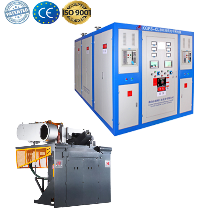 induction copper forging melting heating furnace