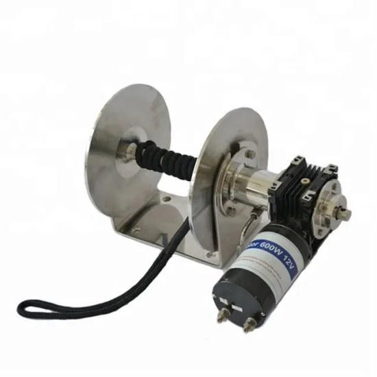 24V/48V 2500W Drum Winch Electric Anchor Winch for Ships and Yachts