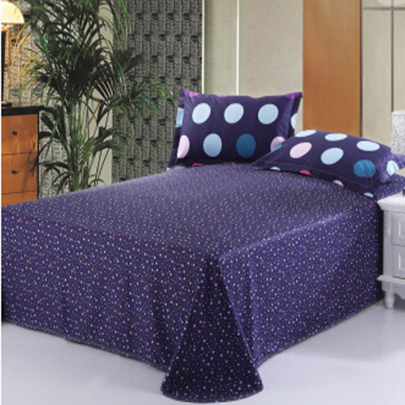 Cotton Percale Printed Bed Sheets