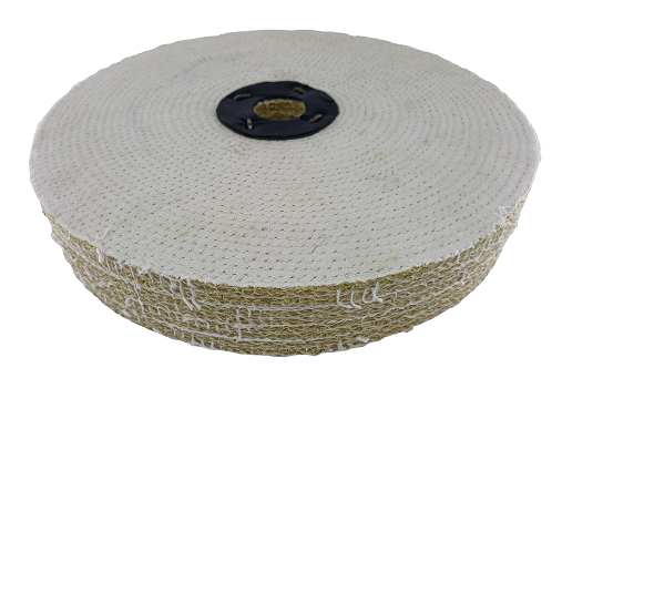 Roue de polissage de polissage sisal pour l'aluminium