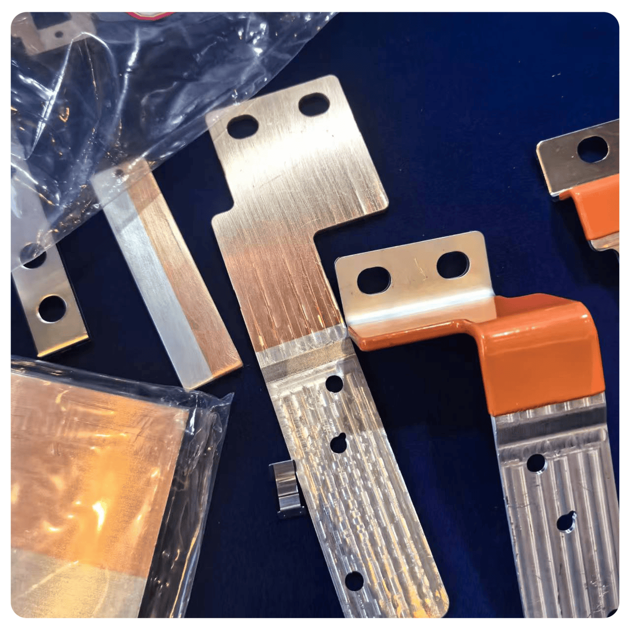 Copper Aluminum Composite Busbar sample