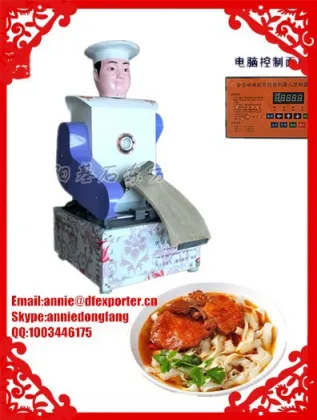 robot cutting noodles machine/ automatic robot sliced noodle machine
