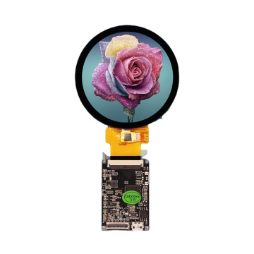2.1 Inch Round 480x480 IPS HMI Screen Module for Arduino/STM/ESP with TTL Interface