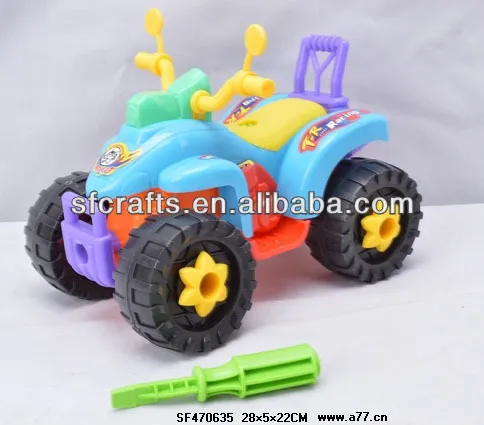 New type diy sand beach car toy for kids