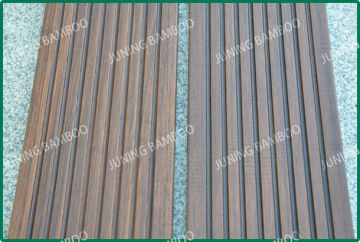 Water proof strand woven bamboo outdoor flooring