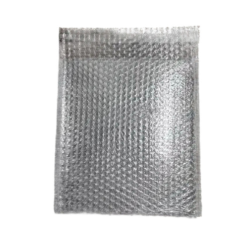 Silver aluminum foil bubble wrap for express delivery