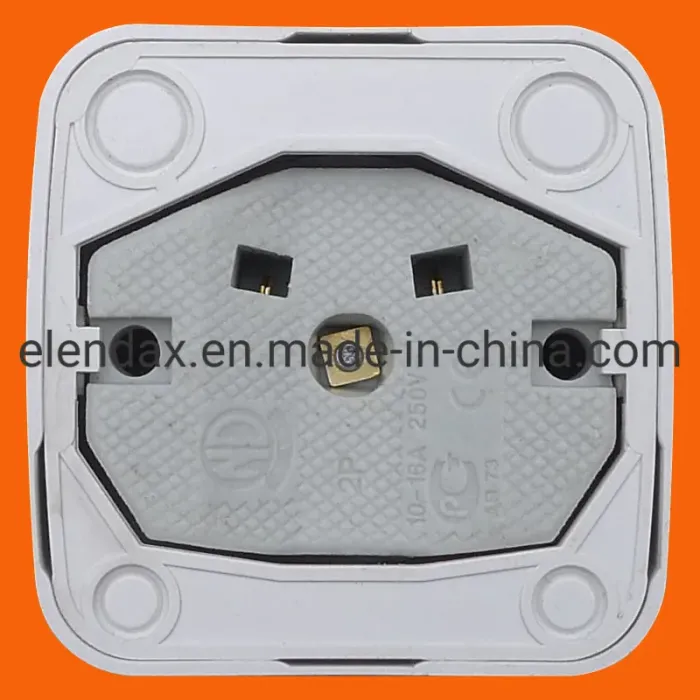 Interruptor de luz de pared de 2 vías y 1 vía (S6002)